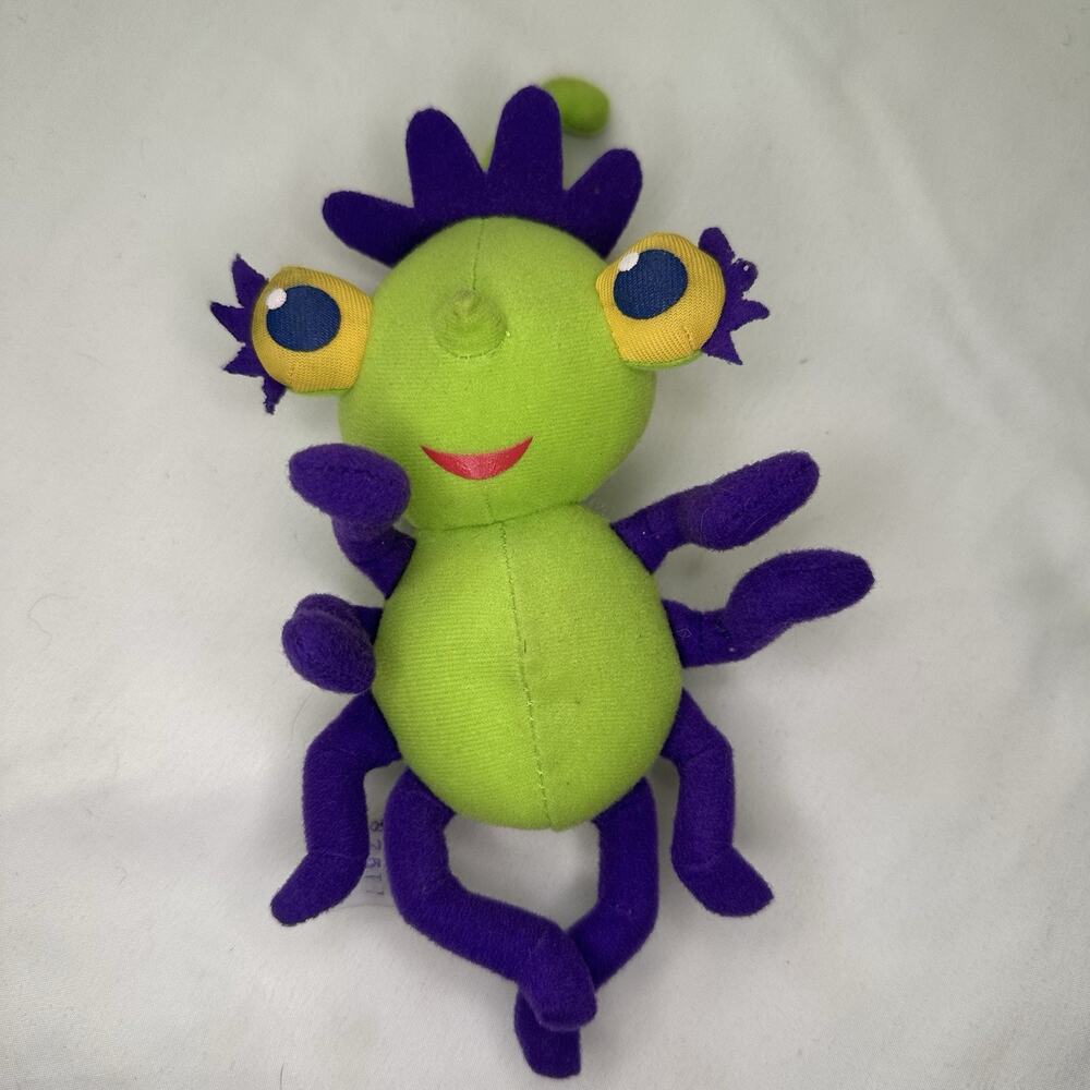 2005 Fisher Price Miss Spiders Squirt Sunny Patch Friends Bug Stuffed Plush 7”